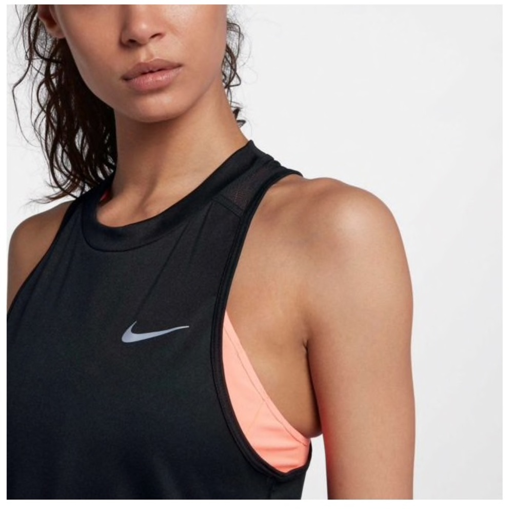 Nike, Dry Miller Running Tank, BLK, XS, NWT